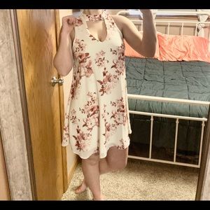 ✦ White Floral Dress ✦
